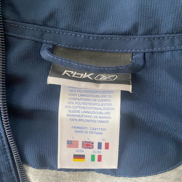 Unisex Reebok Track Jacket - Picture 4 of 5